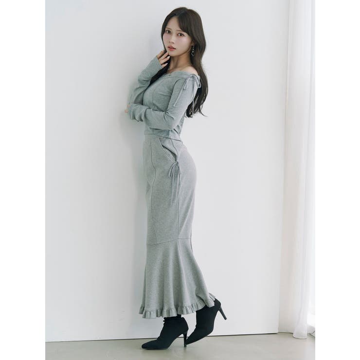 【SETUP】マーメイドリボンスカート | EATME | 詳細画像4 