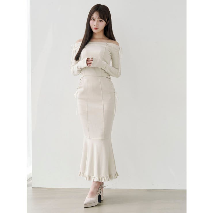 【SETUP】マーメイドリボンスカート | EATME | 詳細画像7 