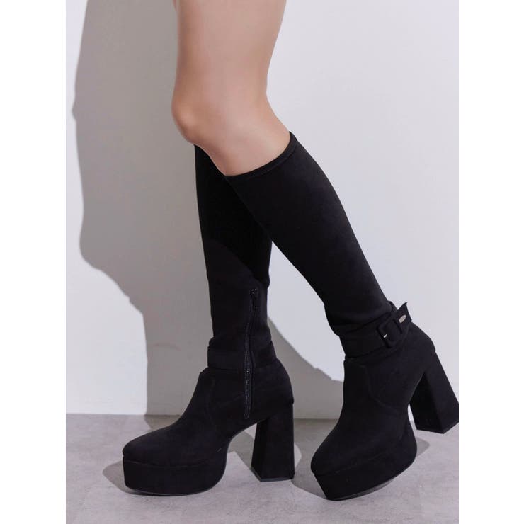 バックルベルトロングブーツ | EATME | 詳細画像22 