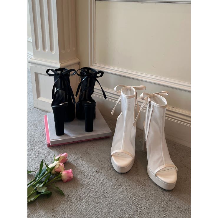 BACKリボンシアーブーツサンダル | EATME | 詳細画像31 