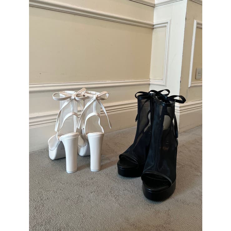 BACKリボンシアーブーツサンダル | EATME | 詳細画像32 