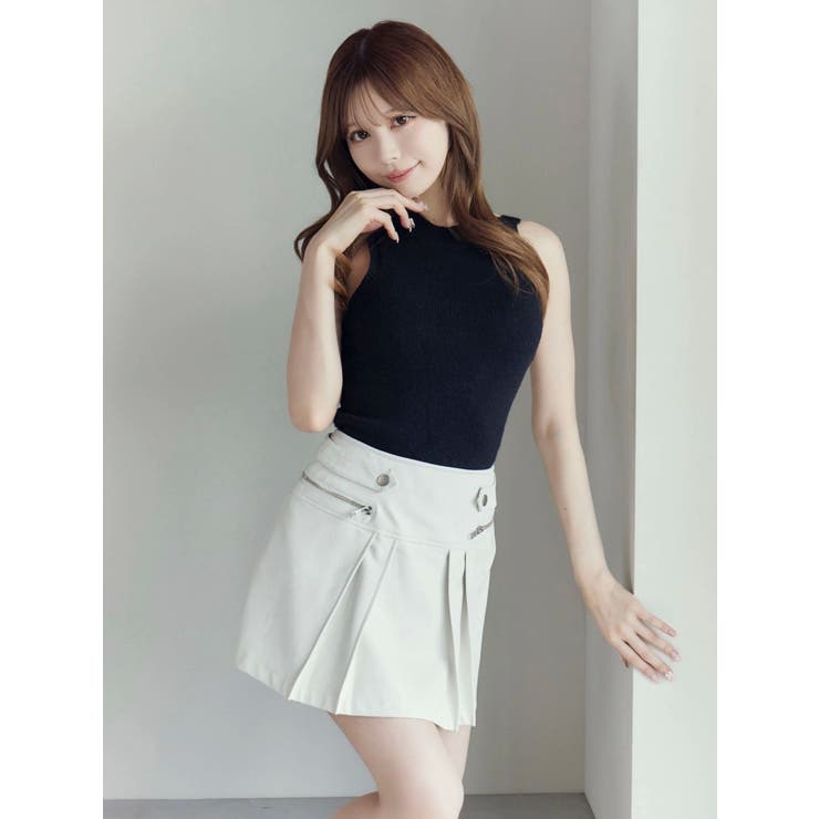 BACKオープンハイネックニットTOP | EATME | 詳細画像22 