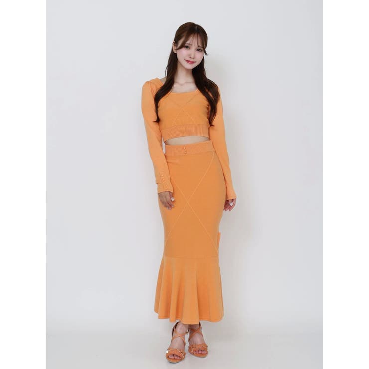 【SETUP着用可】クロスケーブルニットTOP | EATME | 詳細画像44 