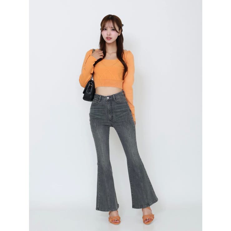 【SETUP着用可】クロスケーブルニットTOP | EATME | 詳細画像46 