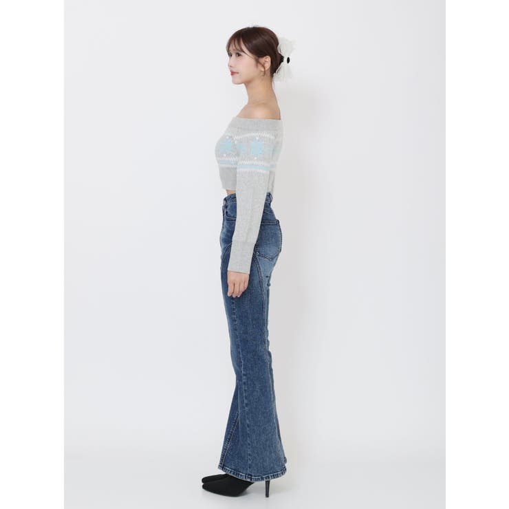 ノルディックニットオフショルTOP | EATME | 詳細画像10 