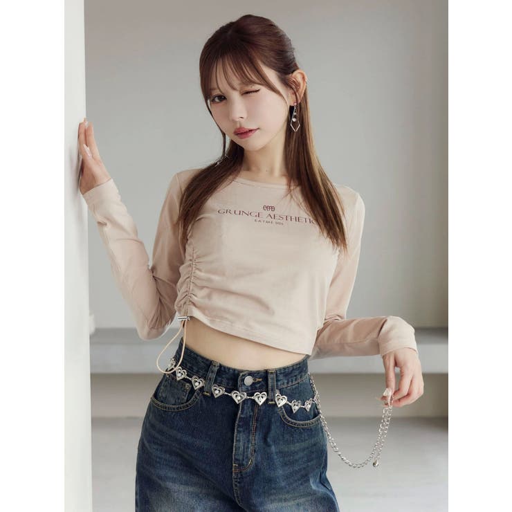 アシンメトリーギャザーTOP | EATME | 詳細画像22 