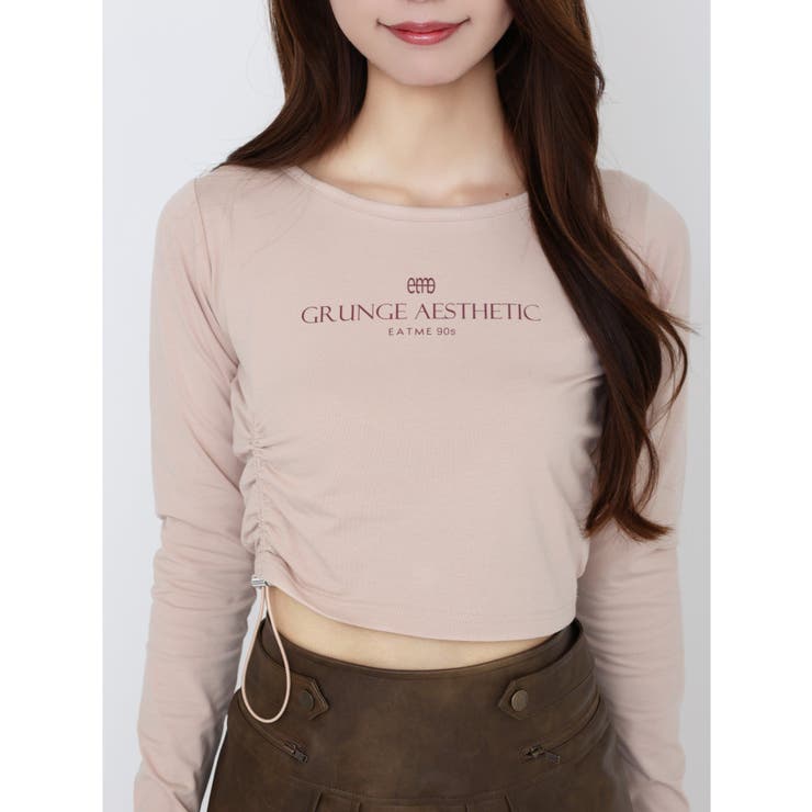 アシンメトリーギャザーTOP | EATME | 詳細画像7 