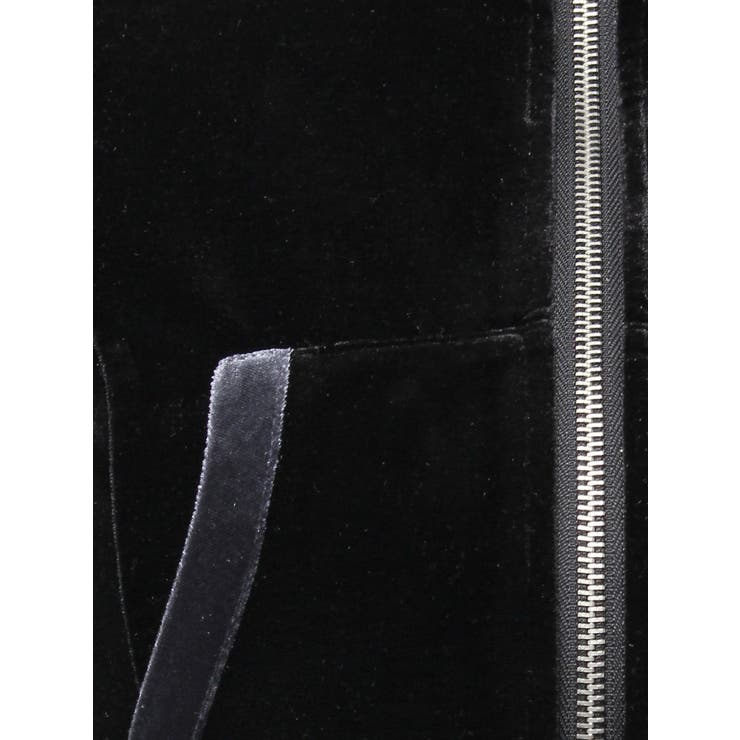 【SETUP着用可】バイカラーベロアブルゾン | EATME | 詳細画像38 