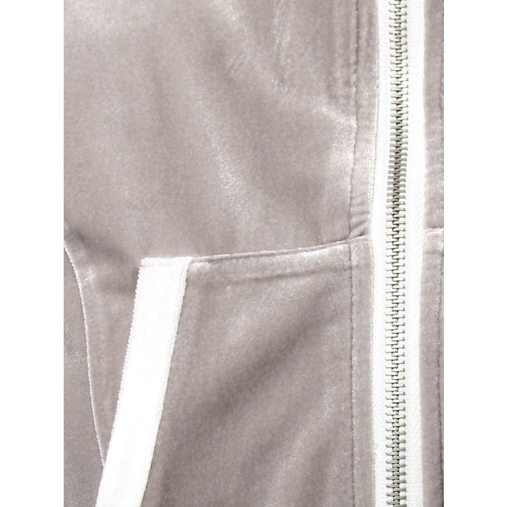 【SETUP着用可】バイカラーベロアブルゾン | EATME | 詳細画像40 