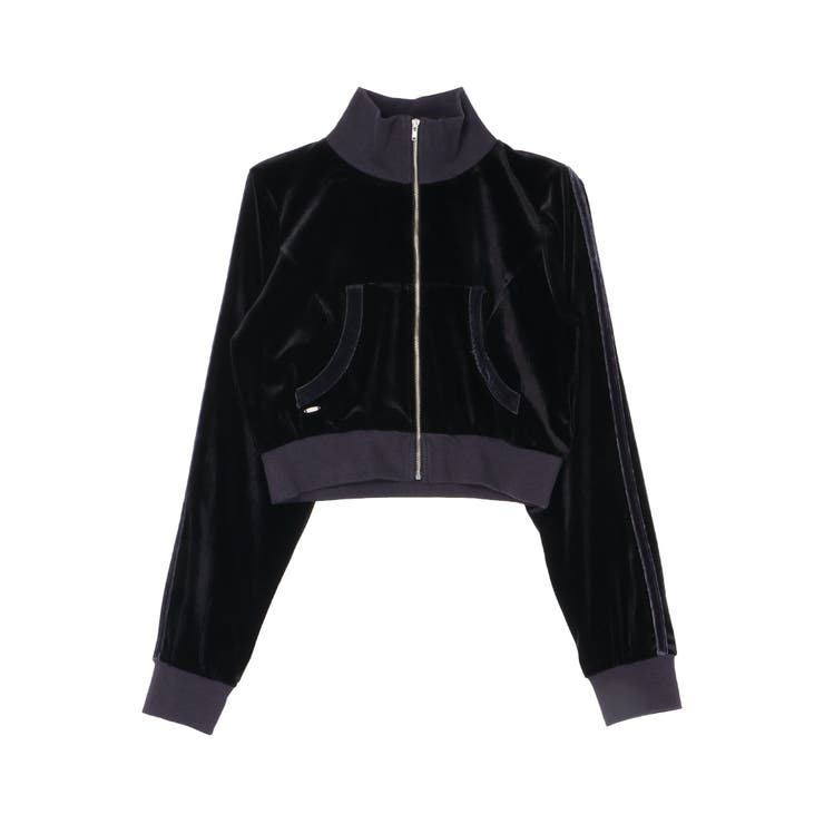 【SETUP着用可】バイカラーベロアブルゾン | EATME | 詳細画像41 