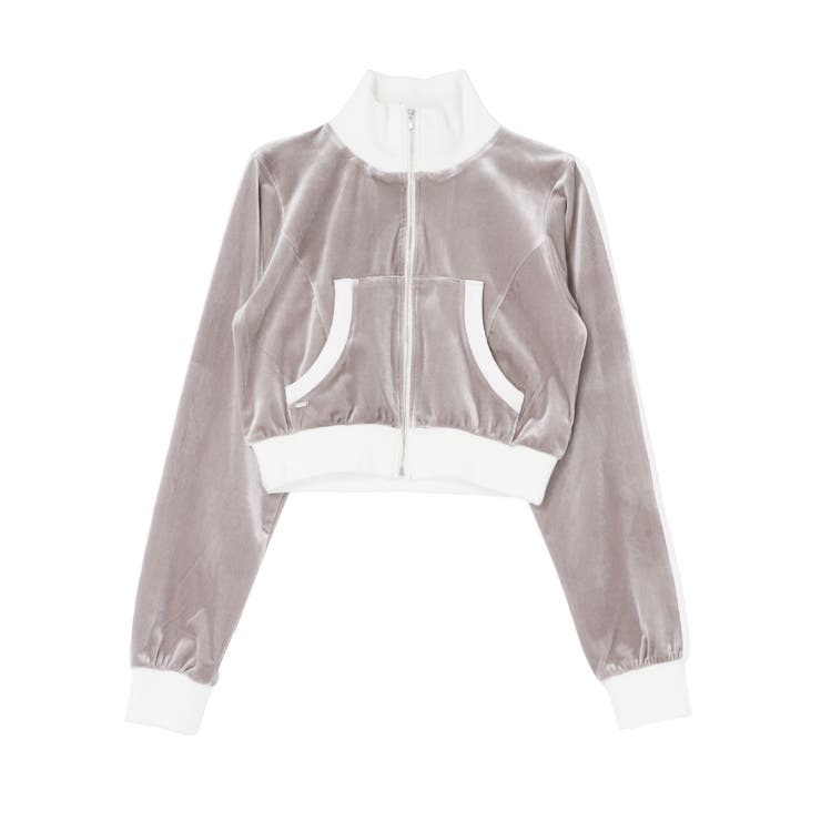 【SETUP着用可】バイカラーベロアブルゾン | EATME | 詳細画像43 