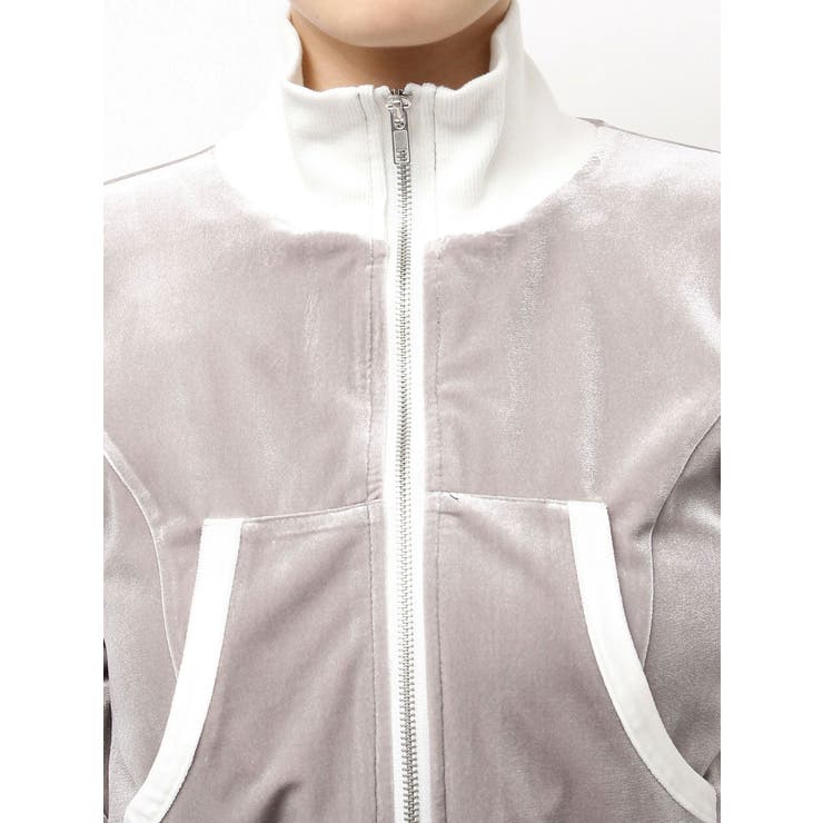 【SETUP着用可】バイカラーベロアブルゾン | EATME | 詳細画像47 