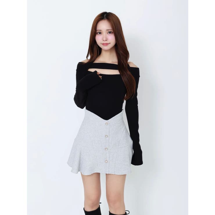 ホルターネックオフショルTOP | EATME | 詳細画像10 