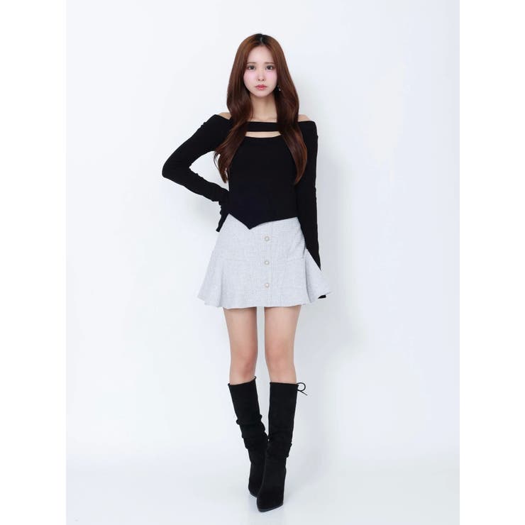 ホルターネックオフショルTOP | EATME | 詳細画像11 