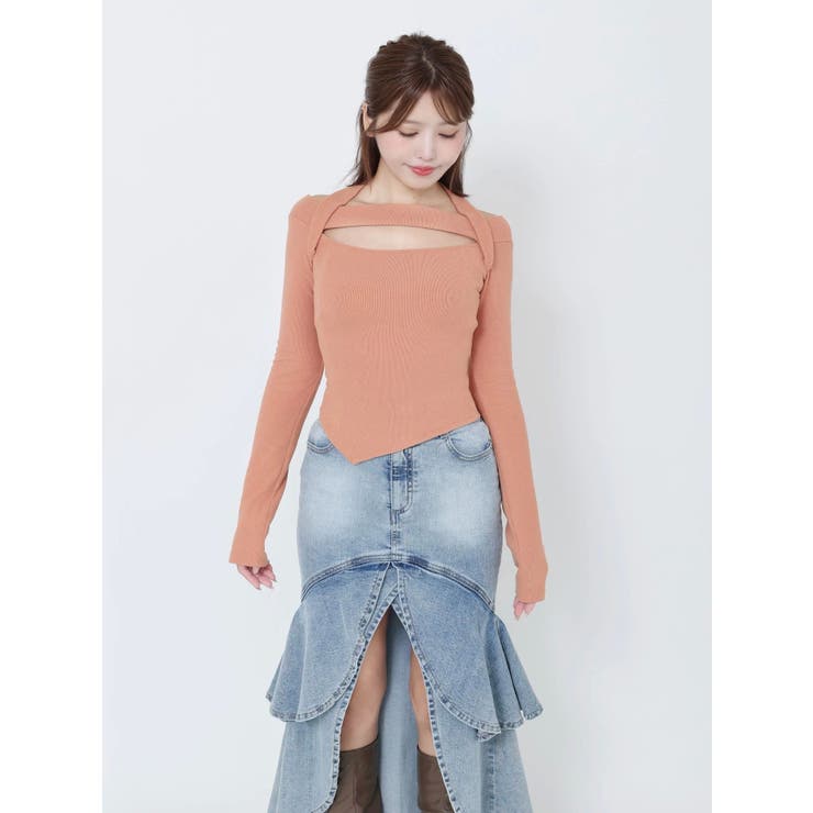 ホルターネックオフショルTOP | EATME | 詳細画像18 