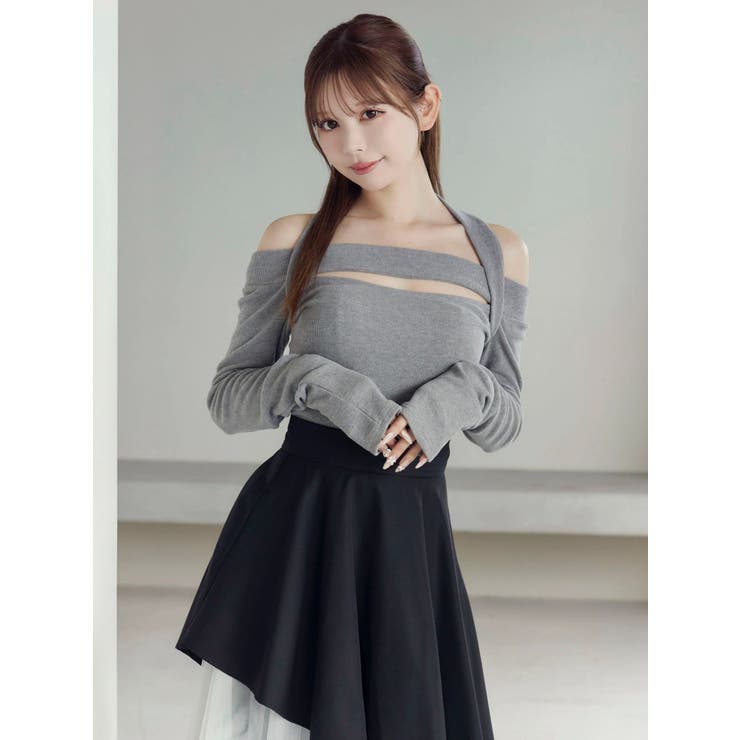 ホルターネックオフショルTOP | EATME | 詳細画像35 