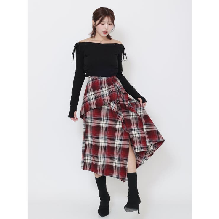 【SETUP】リボンオフショルダーTOP | EATME | 詳細画像13 