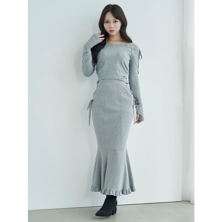 【SETUP】リボンオフショルダーTOP | EATME | 詳細画像20 