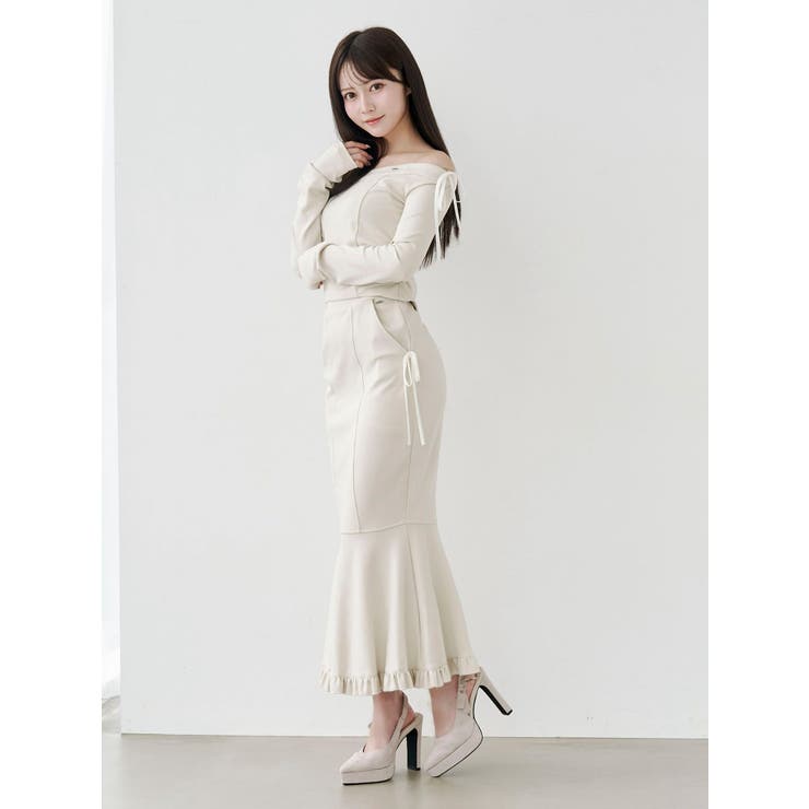 【SETUP】リボンオフショルダーTOP | EATME | 詳細画像25 