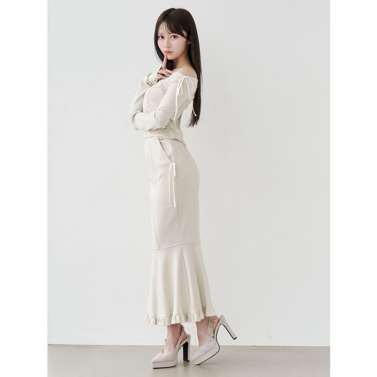 【SETUP】リボンオフショルダーTOP | EATME | 詳細画像26 