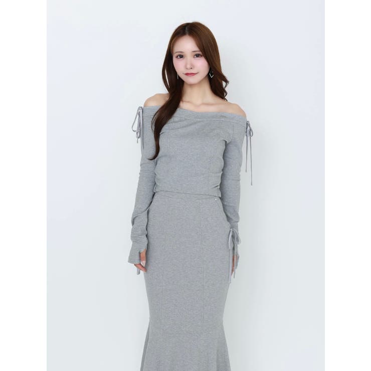 【SETUP】リボンオフショルダーTOP | EATME | 詳細画像49 