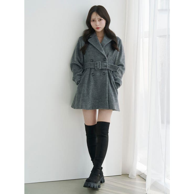 ダブルテーラードコート | EATME | 詳細画像12 