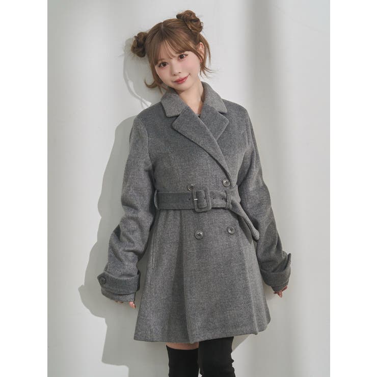 ダブルテーラードコート | EATME | 詳細画像3 