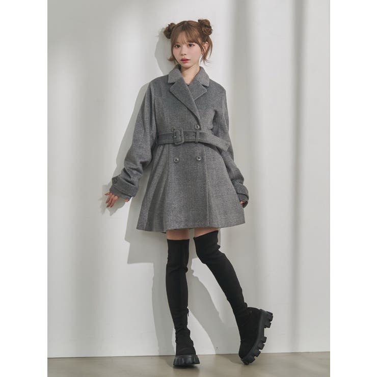 ダブルテーラードコート | EATME | 詳細画像5 