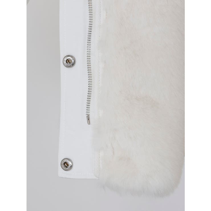 フェイクファーフードコート | EATME | 詳細画像21 