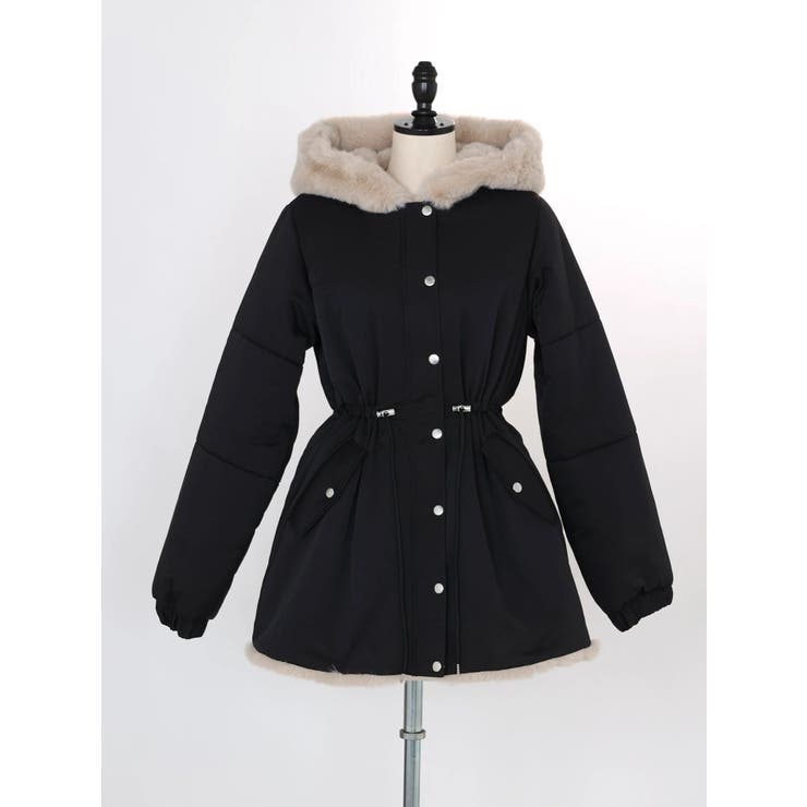 フェイクファーフードコート | EATME | 詳細画像38 