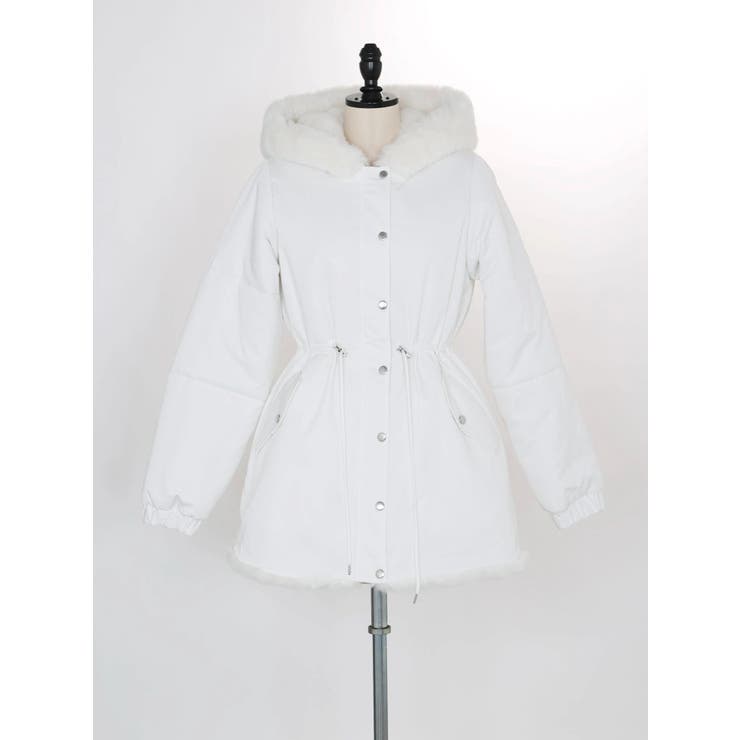 フェイクファーフードコート | EATME | 詳細画像41 