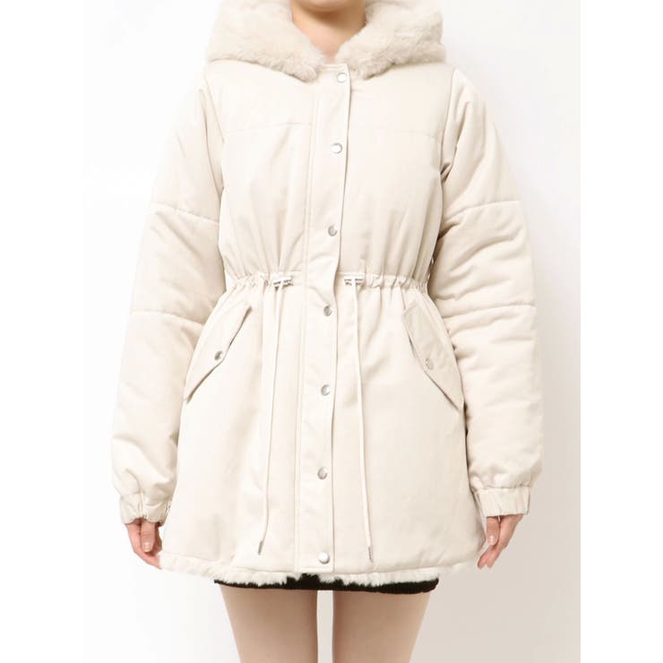 フェイクファーフードコート | EATME | 詳細画像44 