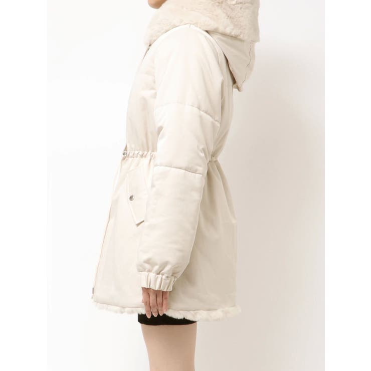 フェイクファーフードコート | EATME | 詳細画像45 