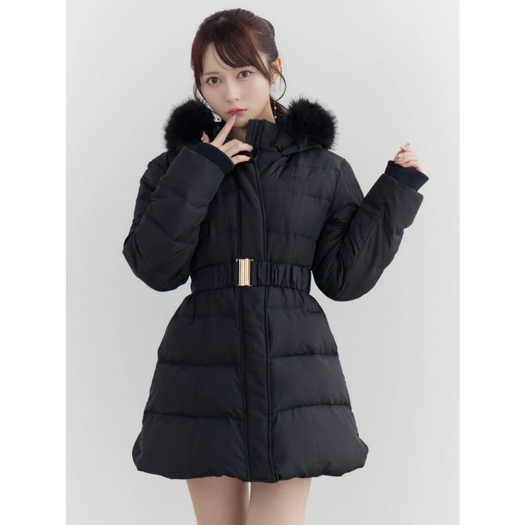 フェイクファーフードレディダウンコート | EATME | 詳細画像42 