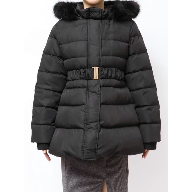 フェイクファーフードレディダウンコート | EATME | 詳細画像45 