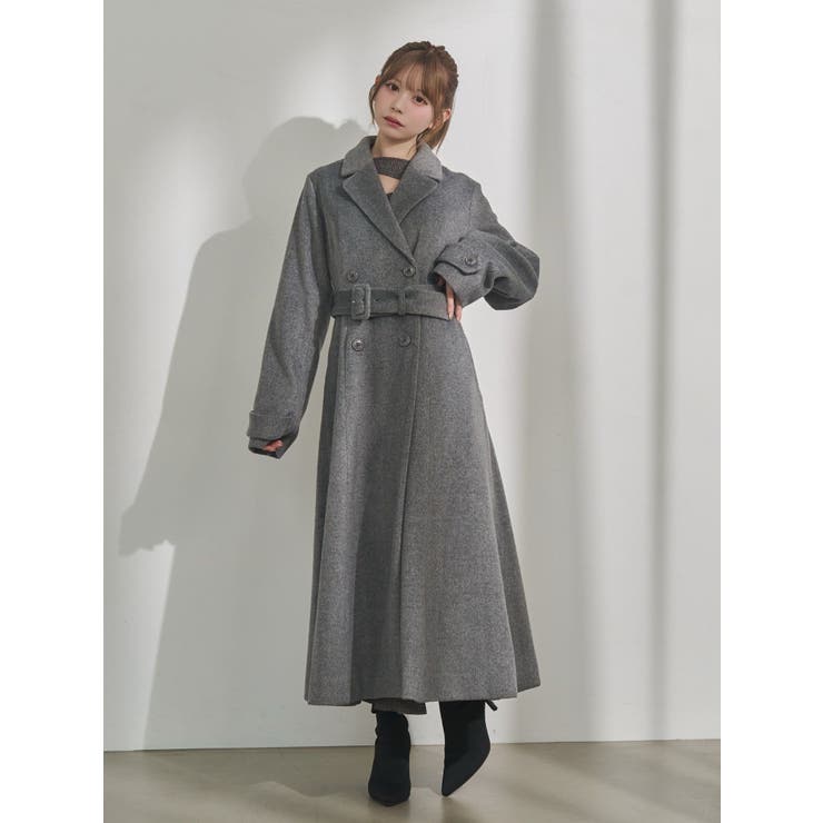 ダブルテーラードロングコート | EATME | 詳細画像10 