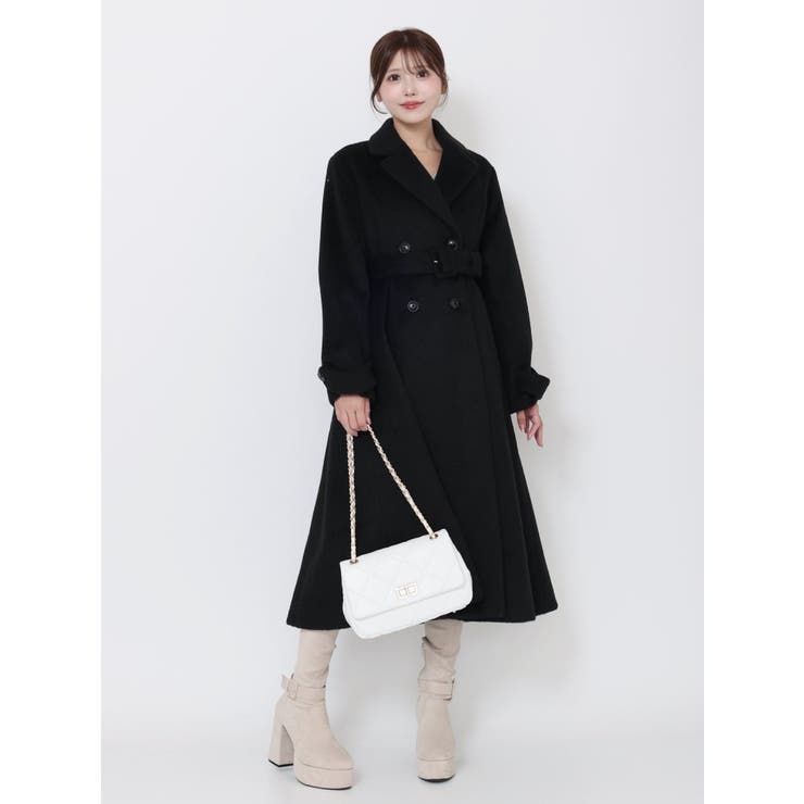 ダブルテーラードロングコート | EATME | 詳細画像17 