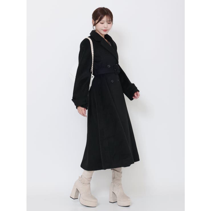 ダブルテーラードロングコート | EATME | 詳細画像18 