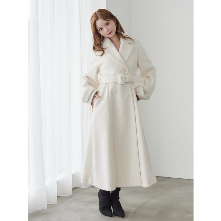 ダブルテーラードロングコート | EATME | 詳細画像2 