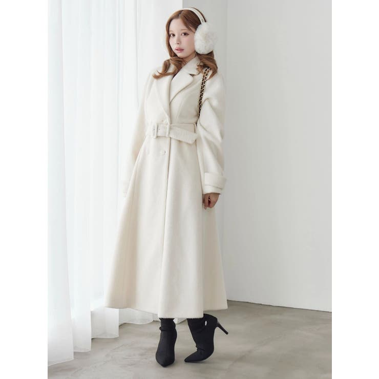 ダブルテーラードロングコート | EATME | 詳細画像21 