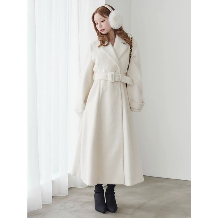 ダブルテーラードロングコート | EATME | 詳細画像22 