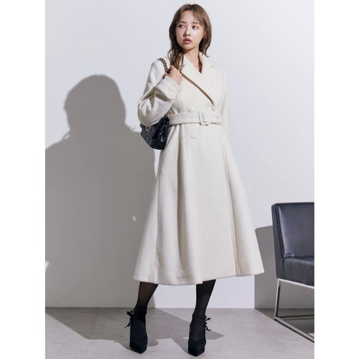 ダブルテーラードロングコート | EATME | 詳細画像24 