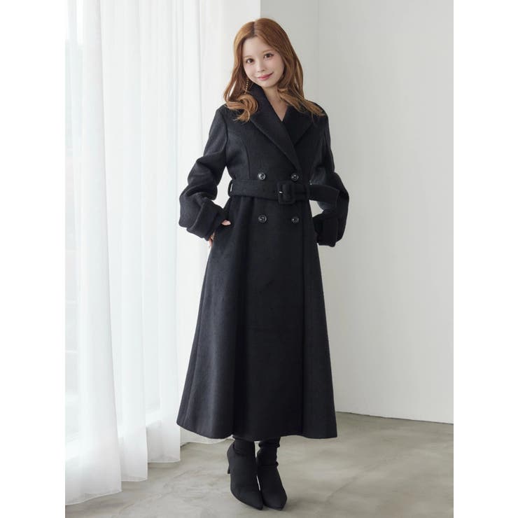 ダブルテーラードロングコート | EATME | 詳細画像27 