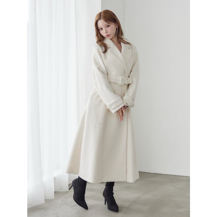 ダブルテーラードロングコート | EATME | 詳細画像3 