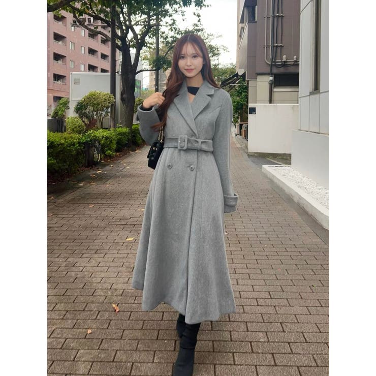 ダブルテーラードロングコート | EATME | 詳細画像32 