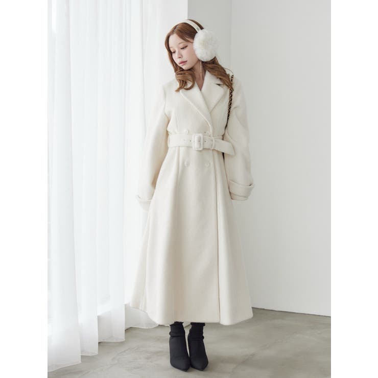 ダブルテーラードロングコート | EATME | 詳細画像4 