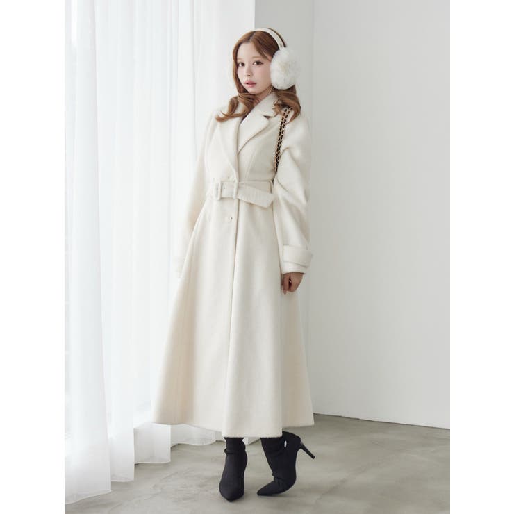 ダブルテーラードロングコート | EATME | 詳細画像5 