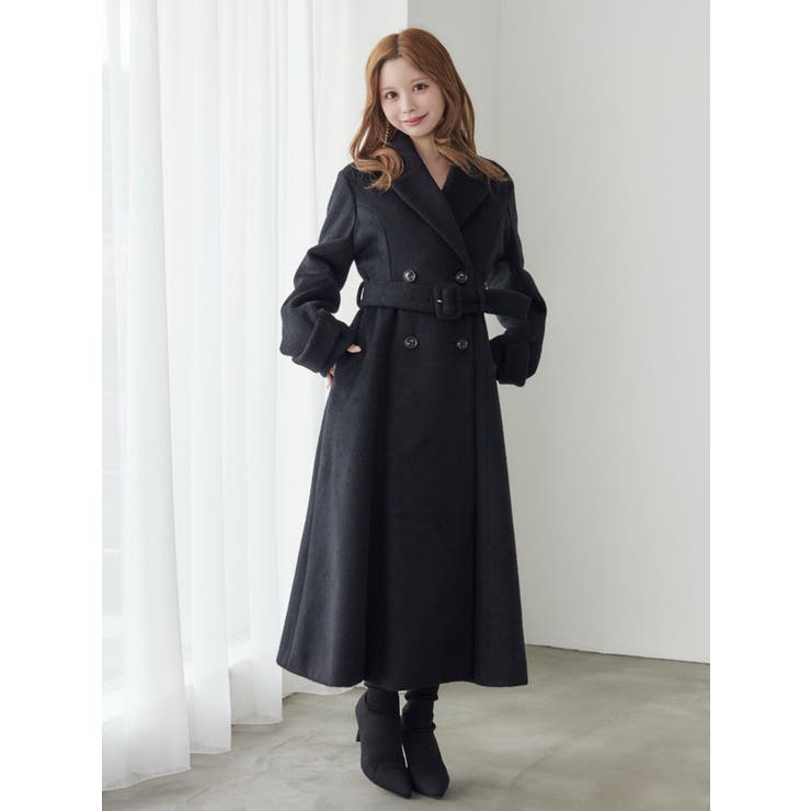 ダブルテーラードロングコート | EATME | 詳細画像6 