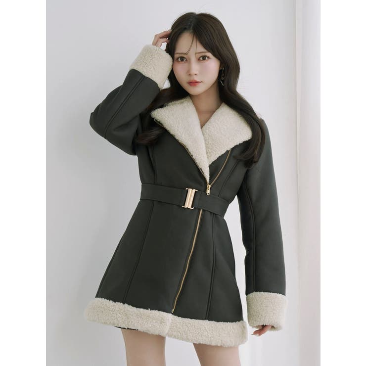 フェイクムートンレディコート | EATME | 詳細画像20 