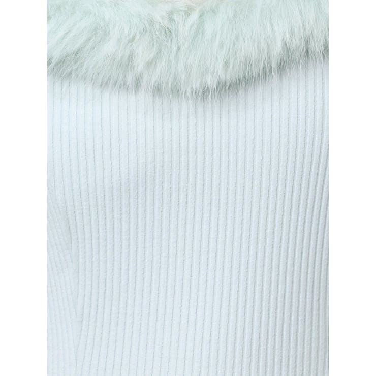 ベルテッドフェイクファーリブワンピース | EATME | 詳細画像37 